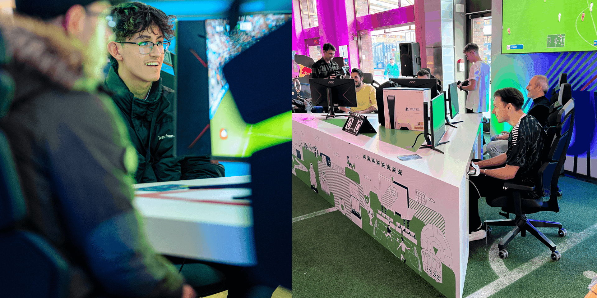 CosmosDirekt eFootball Lounge x epf