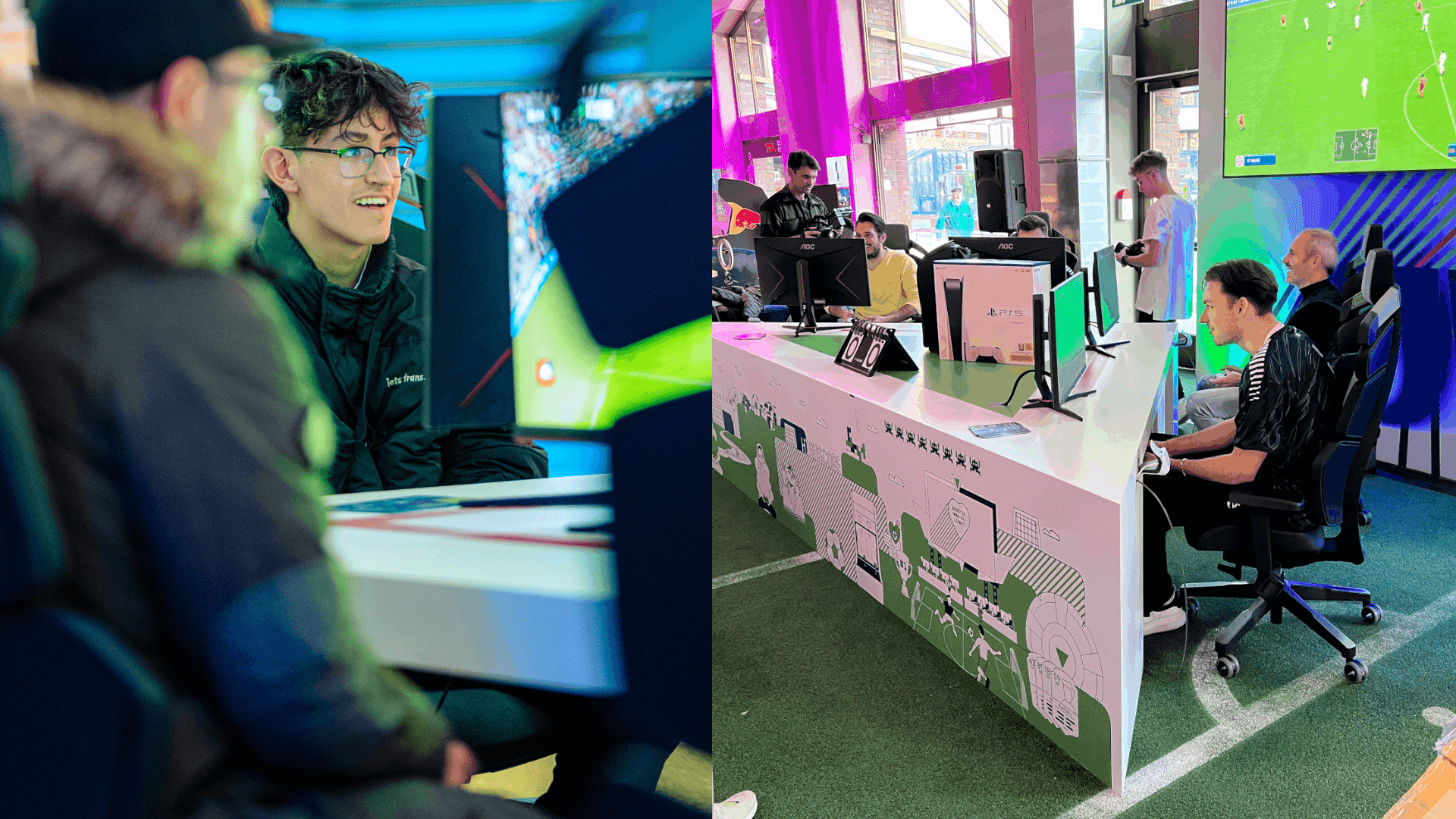 CosmosDirekt eFootball Lounge x epf
